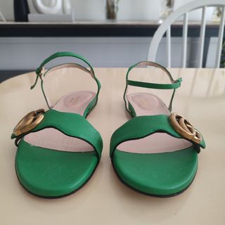Gucci Marmont Sandals Flats Size 36