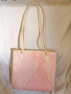 Halohalo Trabaho Bag in Pink and Red