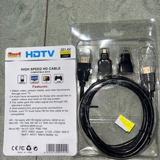 HDMI HDTV cable 線 2米