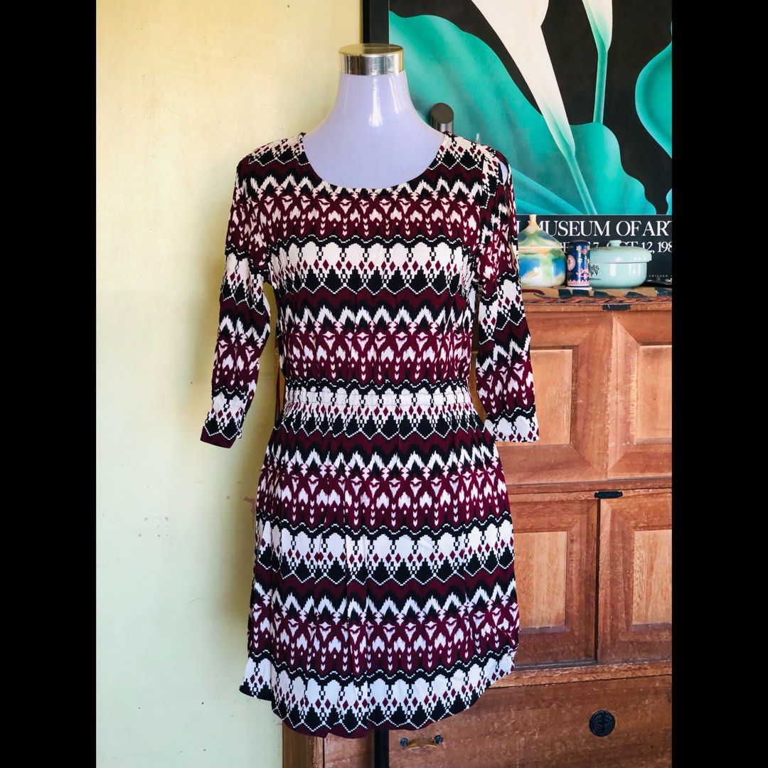H&m aztec dress cheap