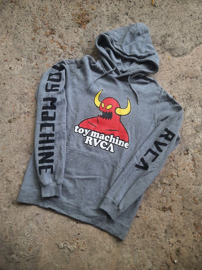 Toy machine rvca hoodie hot sale