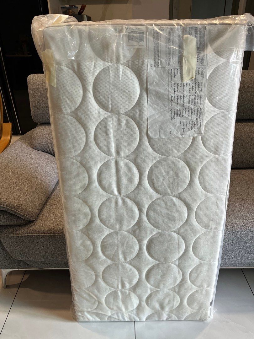 IKEA Skonast Foam Mattress for Baby Cot Furniture Home Living Furniture Bed Frames Mattresses on Carousell