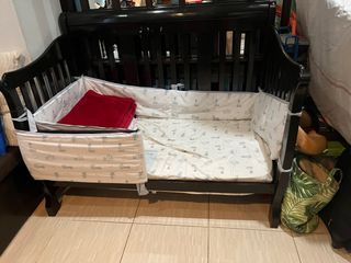 Infant to Toddler Crib FREE: Uratex Mattress and Beddings