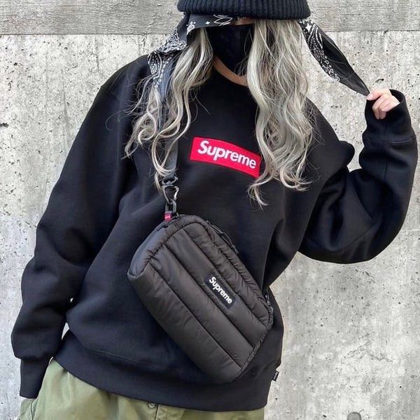 INSTOCK Supreme Puffer Side Bag Black, Men's Fashion, Bags INSTOCK Supreme Puffer Side Bag Black, Men's Fashion, Bags