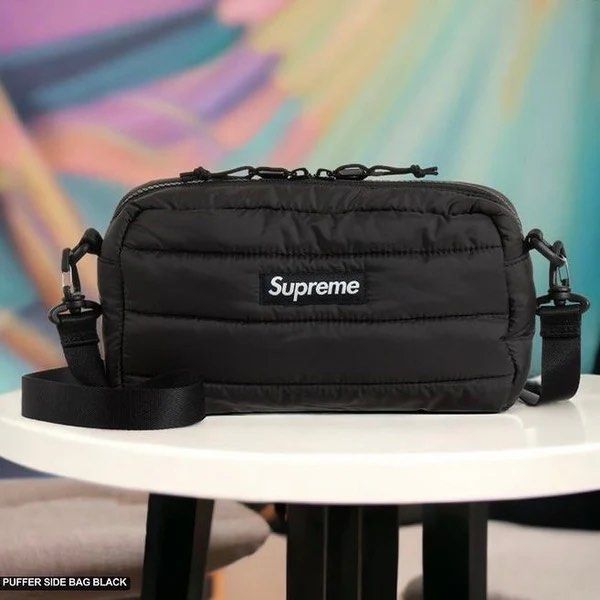 Supreme Puffer Side Bag (FW22) - $58