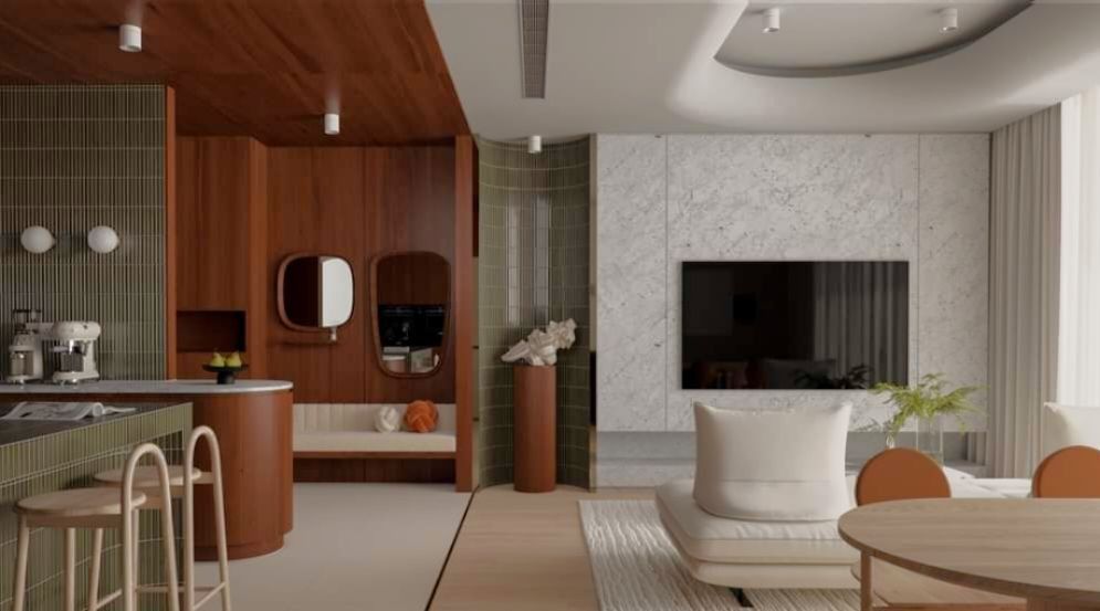 室内设计 3D 效果图 - 高品质绘图，HDB 公寓 别墅产业628630755239701125