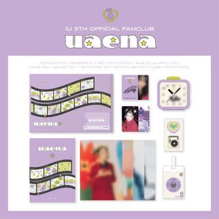 IU Uaena 5th Generation Fanclub Membership Kit