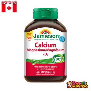 🇨🇦 Sealed Jamieson Calcium Magnesium + D3