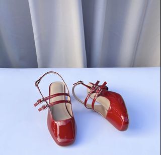 Kendra Manila Red Sandals