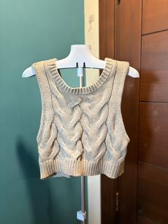 Knitted Crop Top | Size M-L