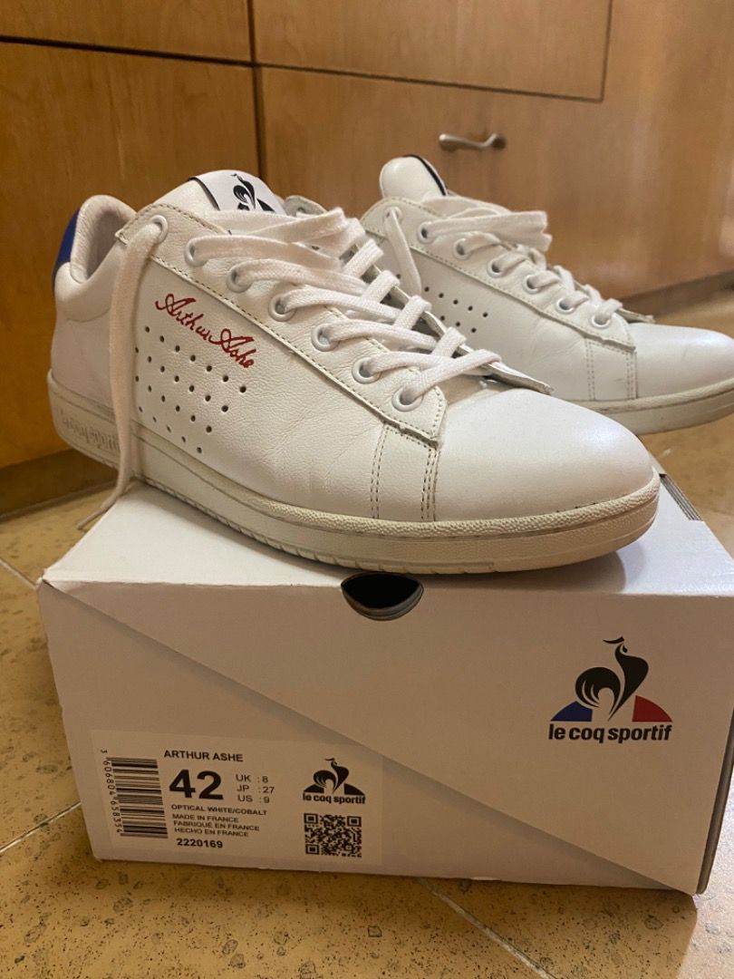 Le Coq Sportif sneakers special edition Arthur Ashe Men s Fashion Footwear Sneakers on Carousell