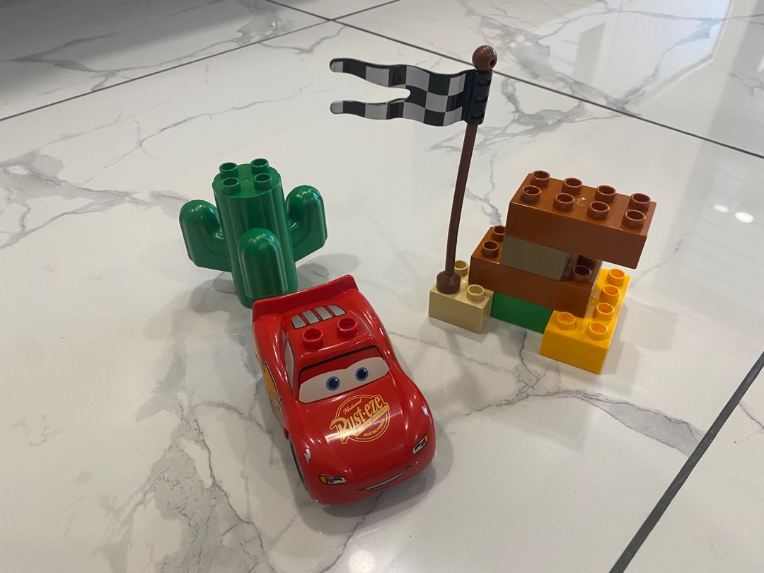 Lego Duplo 5813 Car Lightning McQueen Babies Kids Infant Playtime on Carousell
