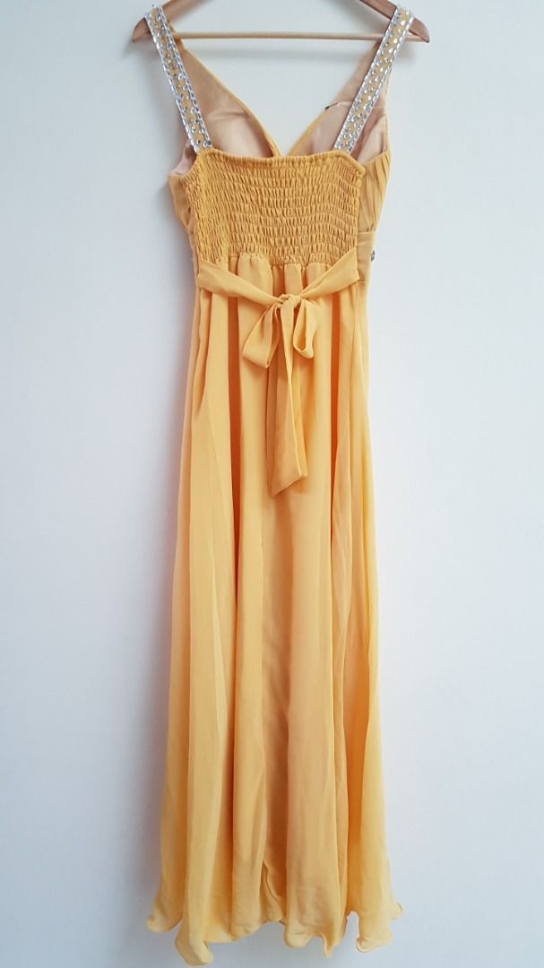 ugly yellow bridesmaid dress The fear of an ugly bridesmaid dress is a real and present danger for any  bridal party member, or anyone who's ever watched 27 Dresses. As if  shelling out time and money