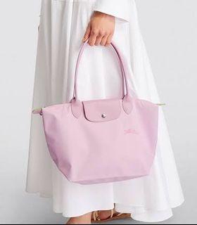 Longchamp Le Pliage Club Tote in Light Pink