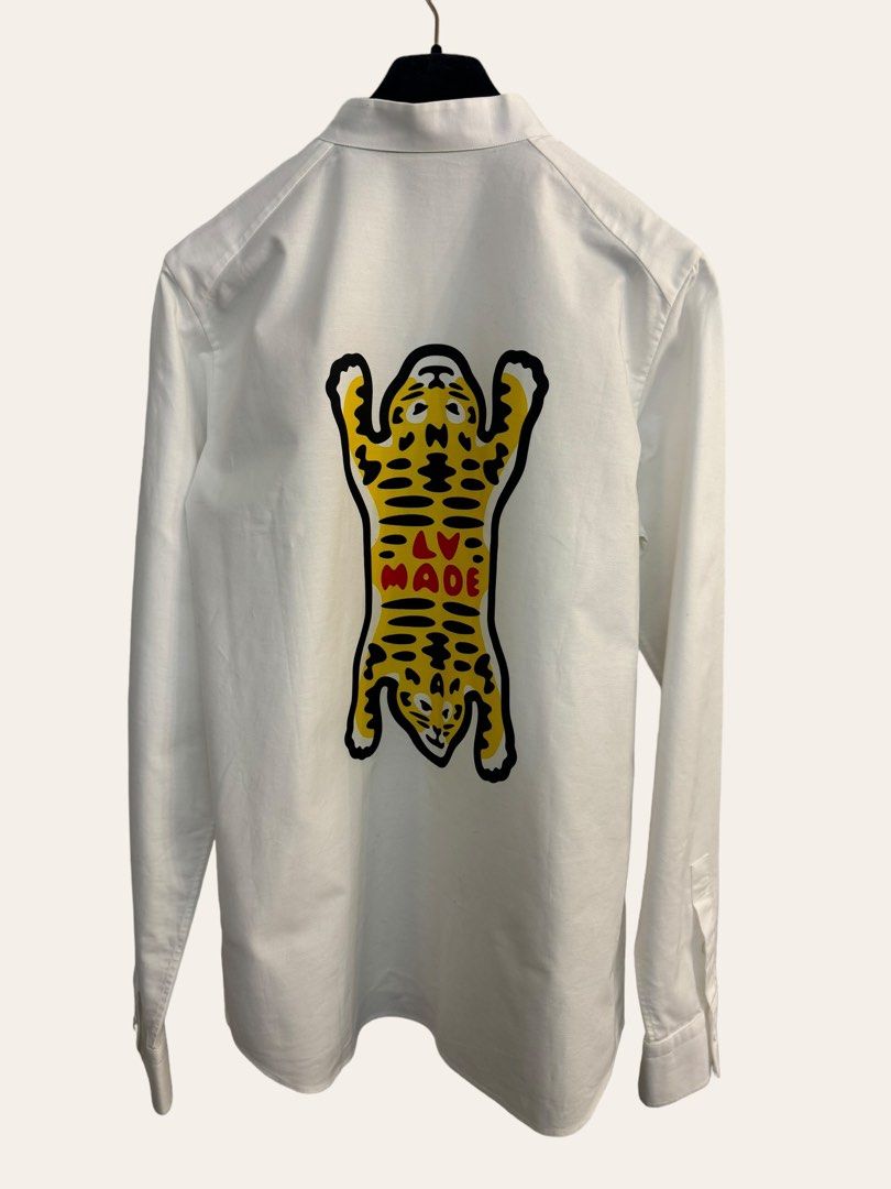 Louis Vuitton NIGO TIGER CAPPET 荒 Yellow