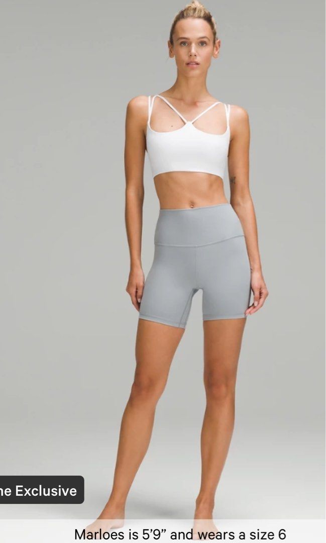 Brand new with tag Lululemon Nulu Strappy Yoga Bra Women s Fashion Activewear on Carousell