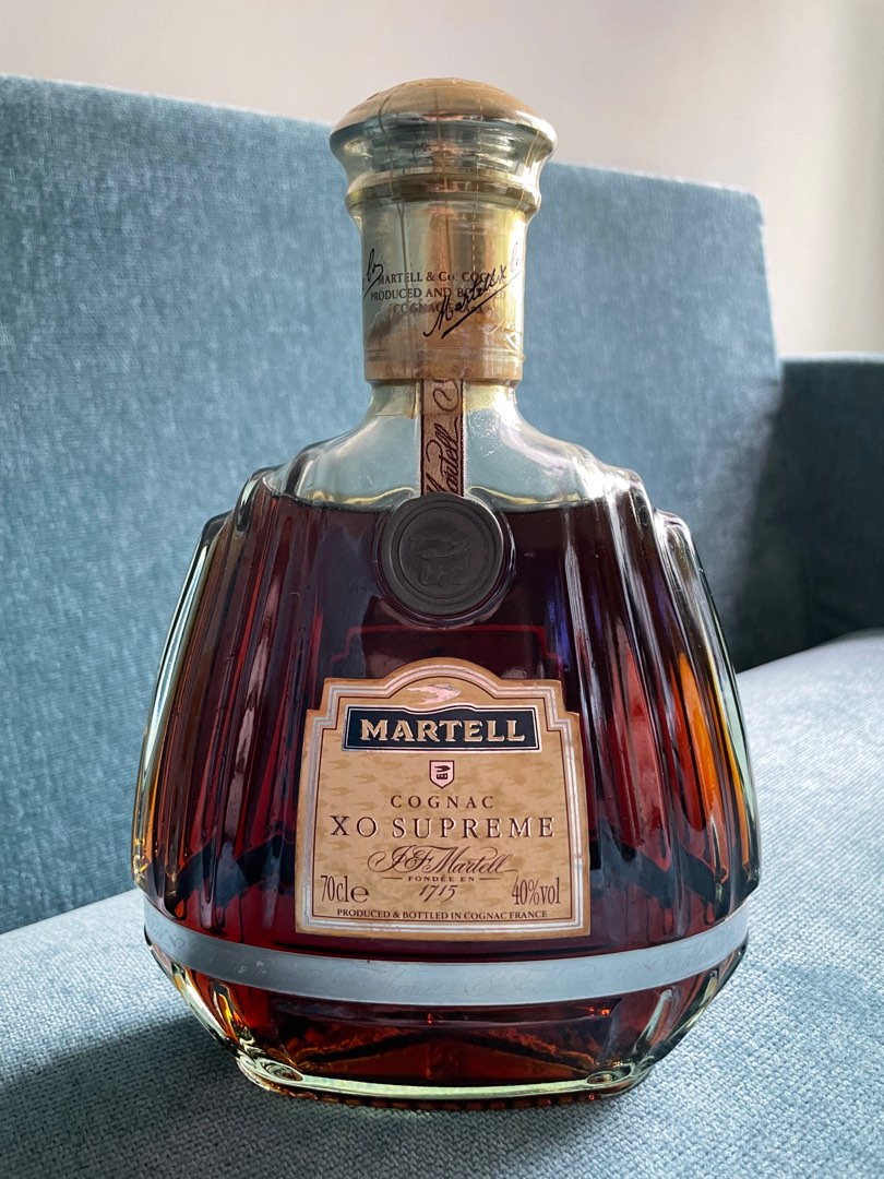 Martell XO Supreme Cognac, 嘢食& 嘢飲, 酒精飲料- Carousell