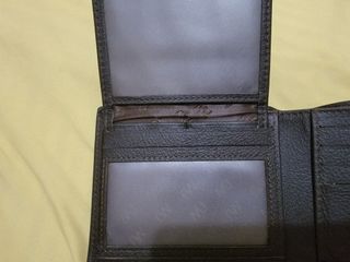 McJIM Bifold Leather Wallet with Detachable Card Holder