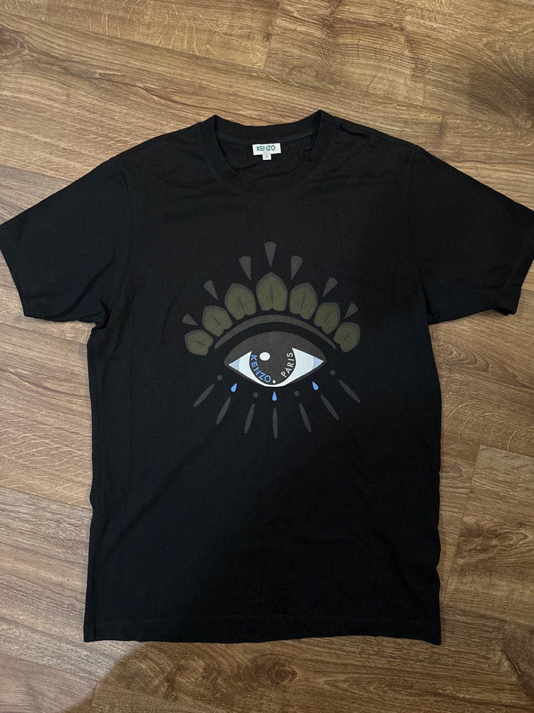 Men Kenzo Eye T Shirt Men s Fashion Tops Sets Tshirts Polo Shirts on Carousell