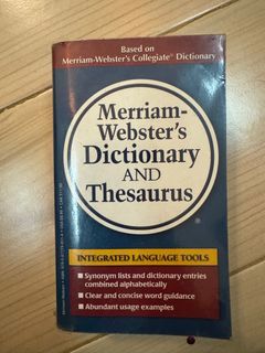 Merriam Webster’s Dictionary