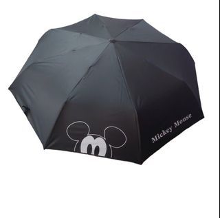 Mickey Mouse Black Umbrella