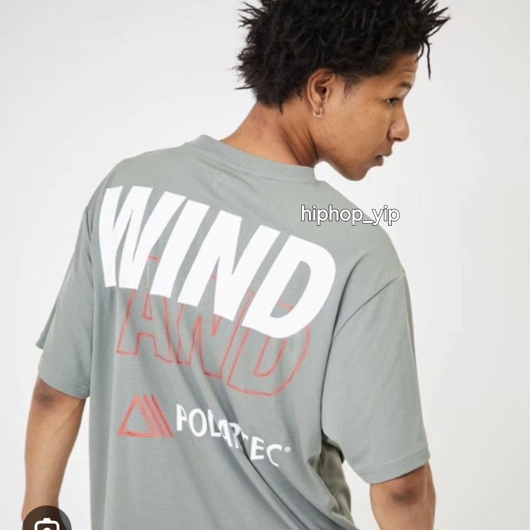 殿堂 AND WIND SEA 褲＆半截裙 男裝, Tee, S/S Dry Power Polartec トップス