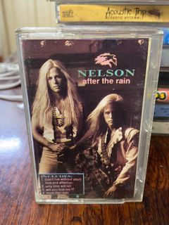 NELSON - AFTER THE RAIN - Philippines Original Music Album Cassette ROCK Tape - Used