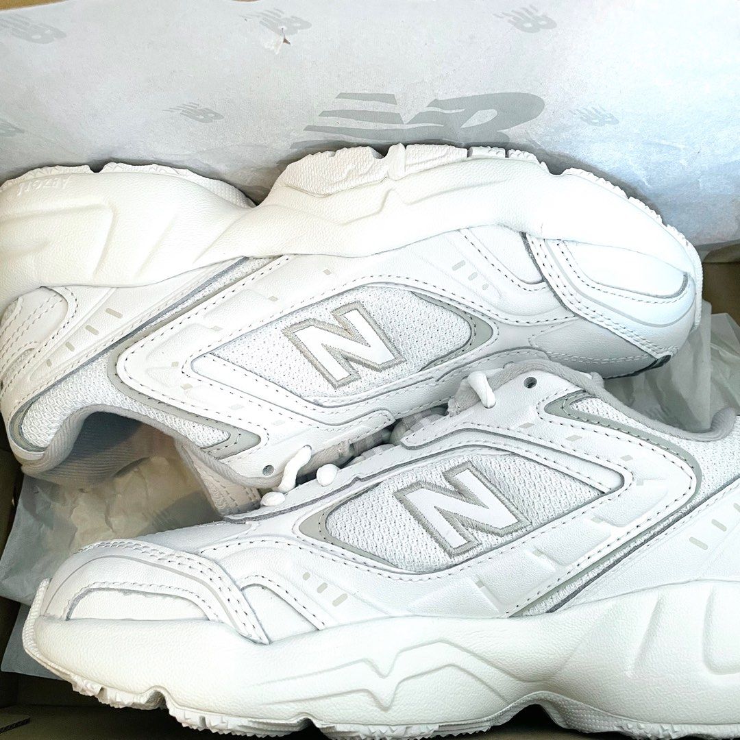 new balance 452 WHITE LOVER RUNNING SHOES 37 36