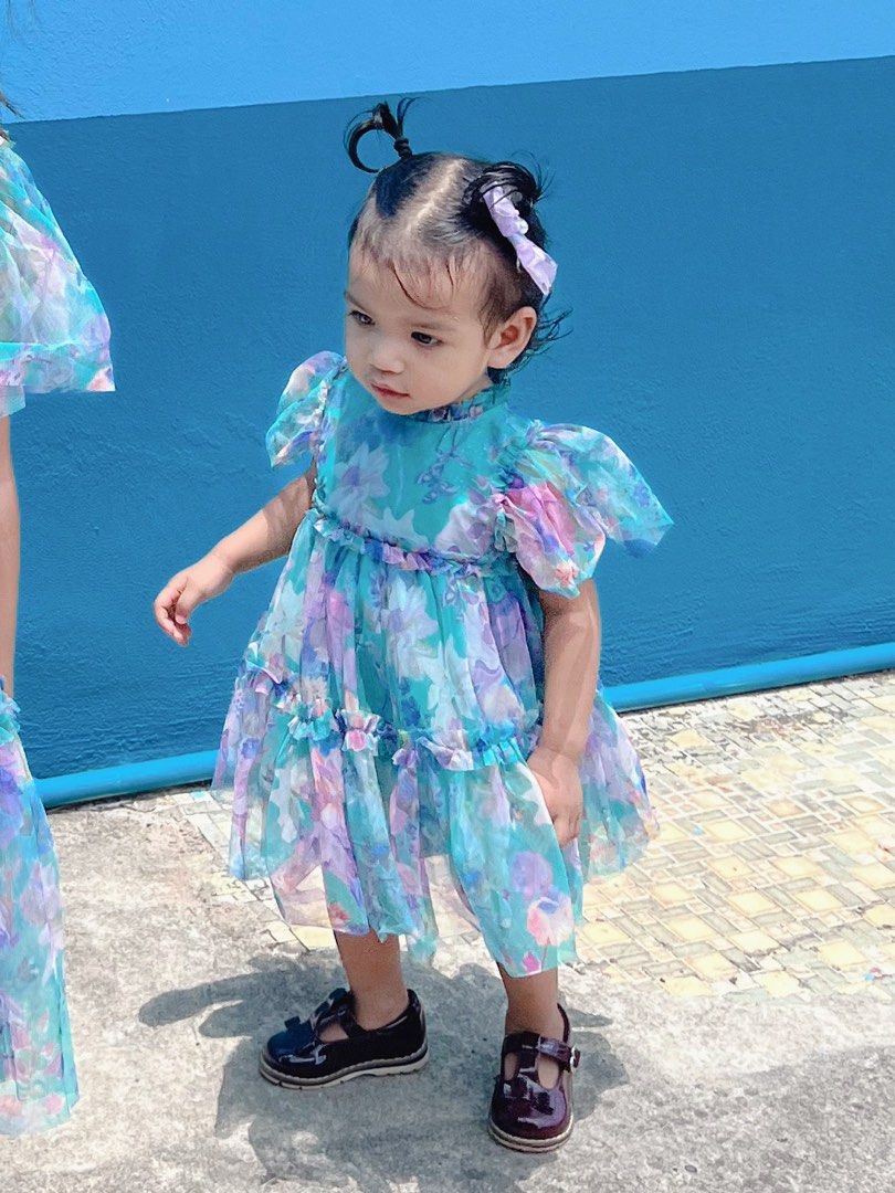 NEXT TIER MESH DRESS 6-9m & 4-5y, Babies & Kids, Babies & Kids Fashion on  Carousell