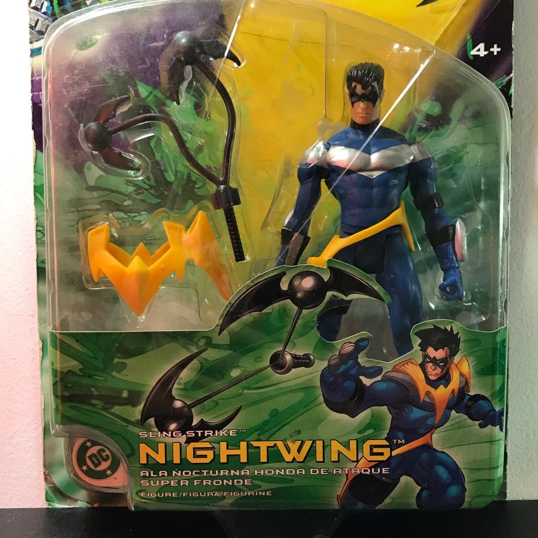NIGHTWING Batman Sling Strike Action Figure DC Comics 2004 Mattel ...