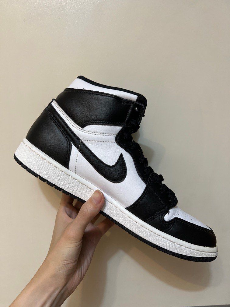 Nike Air Jordan 1 High Black White 2014