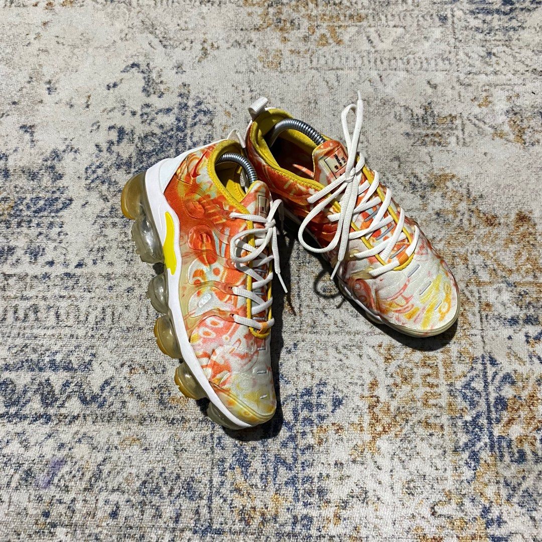 vapormax plus dip dye mint orange