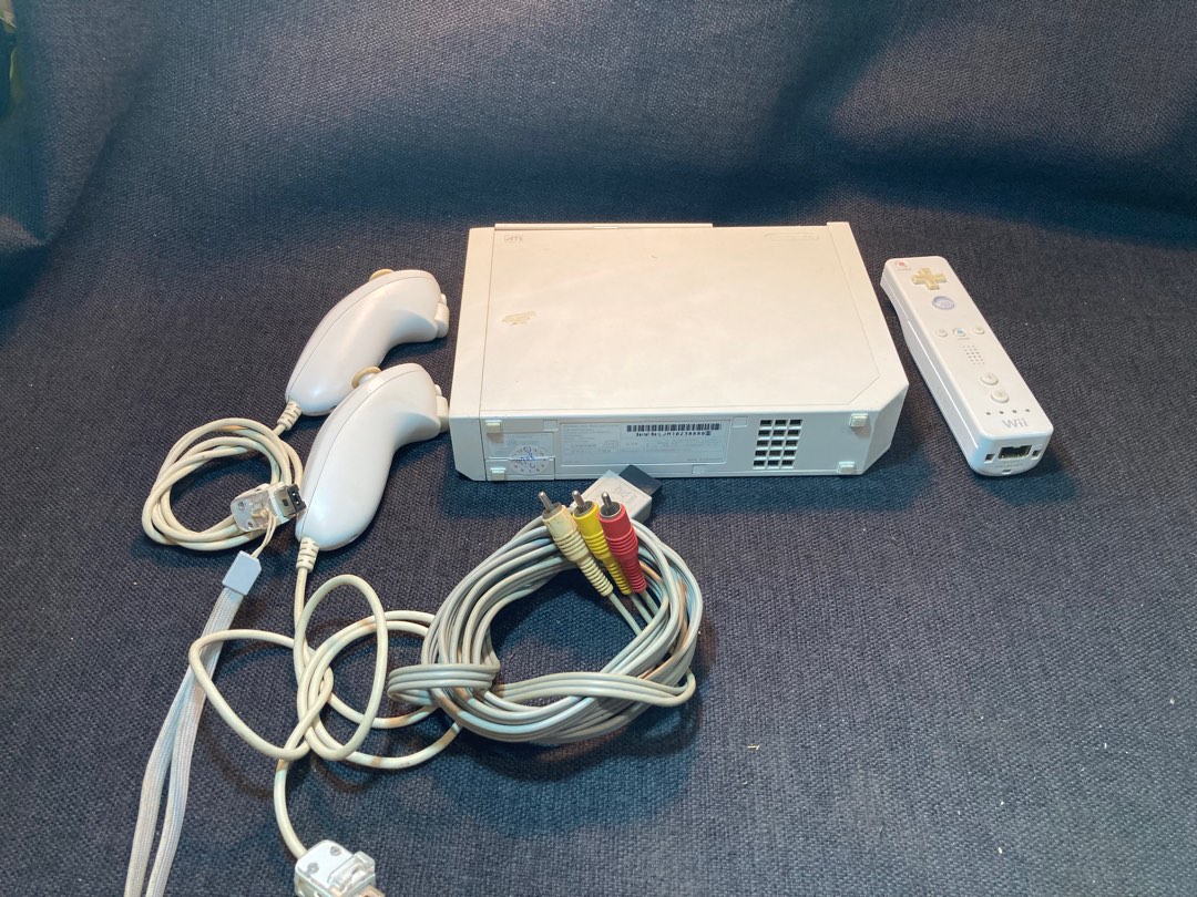 Nintendo 任天堂型號RVL-001(JAP) 日本機Wii 沒有電源線可以測試不知好 