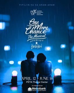 ONE MORE CHANCE MUSICAL JUNE 15 TICKET