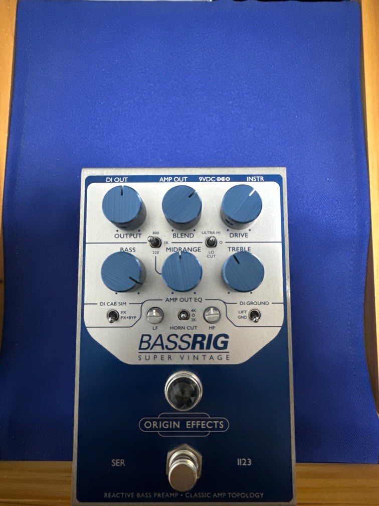 ベース ORIGIN EFFECTS Bass RIG Super Vintage Origin-Effects-BASSRIG-Super-