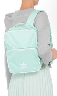 Original adidas mint green nylon small/mini backpack