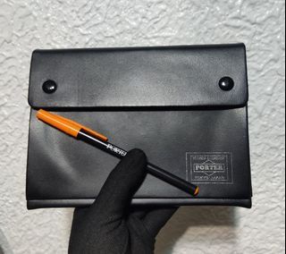 Original Porter Leather Notebook & Ballpoint