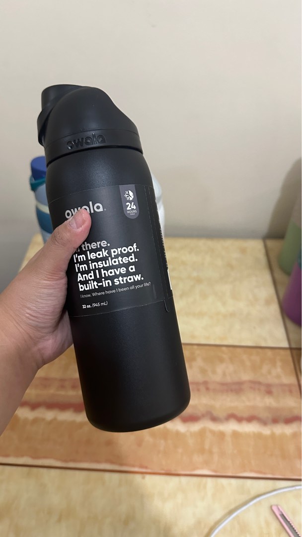 iWOOL 黒　38 Owala 40 Oz Owala FreeSip 40oz Stainless Steel Tumbler - Insulated