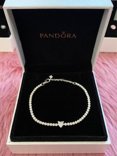 Pandora Dainty Heart Tennis Bracelet 💖💎✨