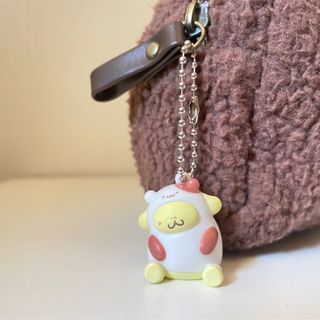 Pompompurin and muffin keycharms