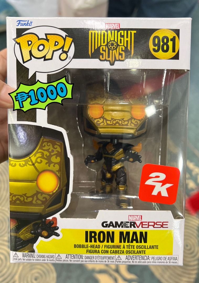 PRE-ORDER: Funko Midnight Sun Ironman Gameverse (Category: Designer & Blind Box Toys) located in Las Pinas. Submitted by supaketz (Listing ID 1301831350, Image 1). Description: PRE-ORDER: Funko Midnight Sun Ironman Gameverse I am based in Hong Kong. I usually ship the pre-ordered items every quarterly depends on the volume of orders. 1st batch - Nov 2022 2nd batch - March 2023 3rd batch - June 2023 4th batch - 1st week July 2023 5th batch - Novem