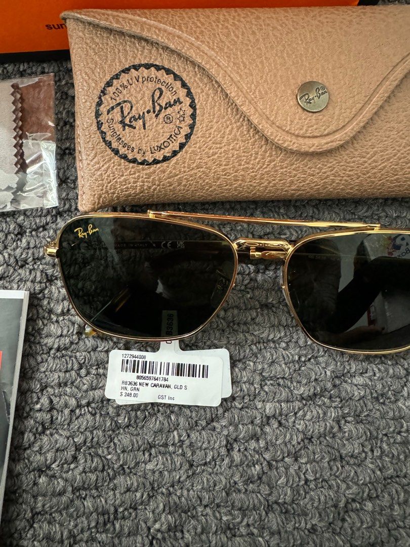 Ray ban new caravan RB 3636 Men s Fashion Watches Accessories Sunglasses Eyewear on Carousell