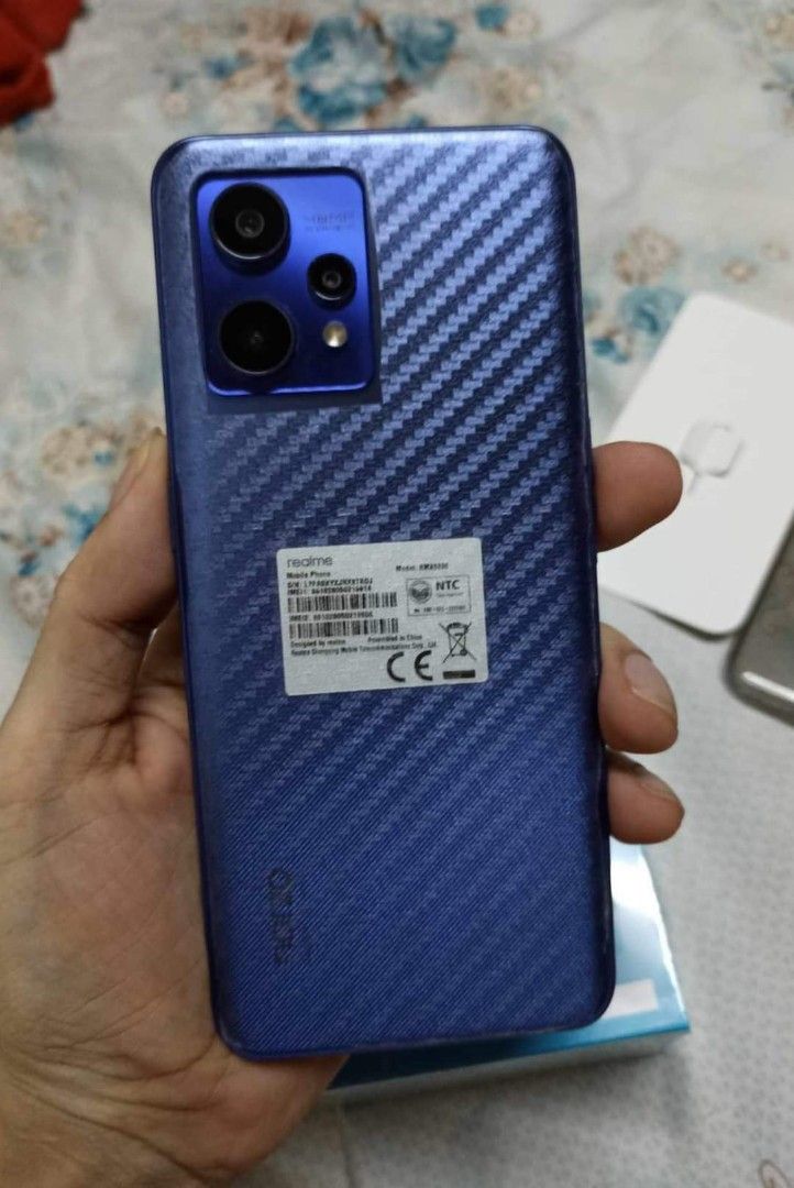 REALME NARZO 50 PRO 5G GAMING PHONE (Category: Realme) located in Cavite. Submitted by mackyesteban00 (Listing ID 1301733932, Image 3). Description: 8K NALANG PAUNAHAN 16K ORIGINAL PRICE REALME NARZO 50 PRO 5G HARD GAMING PHONE GINAMIT LANG DISPLAY SA MALL GOOD AS NEW SPECS: 6.43 INCHES SUPER AMOLED 90Hz REFRESH RATE CORNING GORILLA GLASS 5 16GB RAM TOTAL (8+8GB) 128GB STORAGE UFS 2.2 DIMENSITY 920 5G GAMING VAPOUR COOLING SYSTEM 48MP TRIPPLE CAM