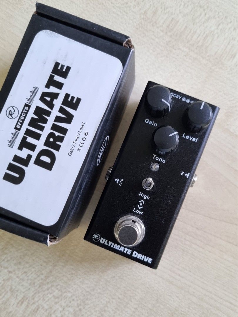 RJ Ultimate Drive (Overdrive - Guitar Pedal) (Category: Musical Instruments) located in Taguig. Submitted by missspeller (Listing ID 1301766573, Image 1). Description: ✔️ Used, in good condition ✔️ RJ brand ✔️ Overdrive for electric guitar ✔️ Price: 1000 (orig price is 2k) ✔️ Taguig pick up If interested, kindly send me a DM. Thank you!.