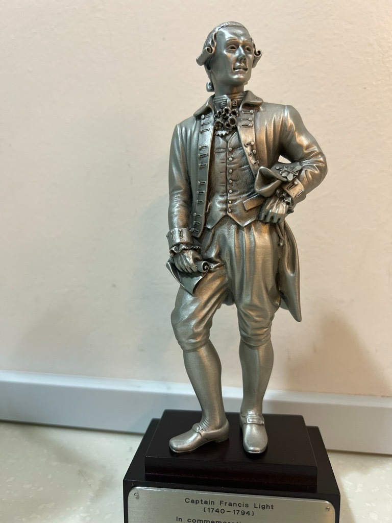 Royal Selangor Pewters: Captain Francis Light, Hobbies & Toys ...