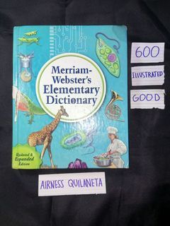[SALE] Merriam-Webster's Elementary Dictionary (Illustrated)