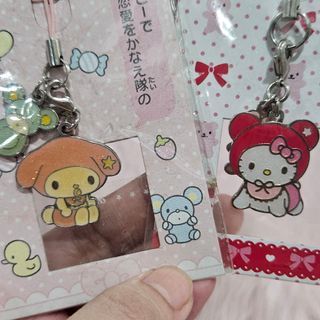 SANRIO Hello Kitty and My Melody Baby Metal Charms