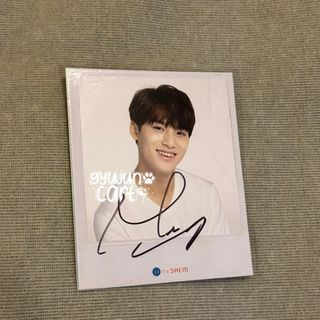 SEVENTEEN Mingyu - Signed TheSaem Polaroid
