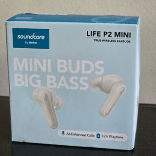 Soundcore by Anker Life P2 Mini True Wireless Earbuds Earphones Brand New Sealed!