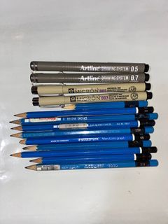 Staedtler & Colleen Pencil, Artline & Micron Pen